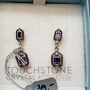 Violet earrings